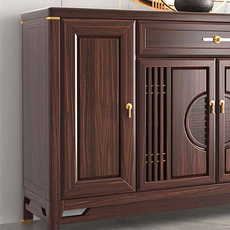 Modern Chinese Solid Wood Sideboard