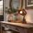 12.6" Industrial Farmhouse Table Lamp (bulb Include)