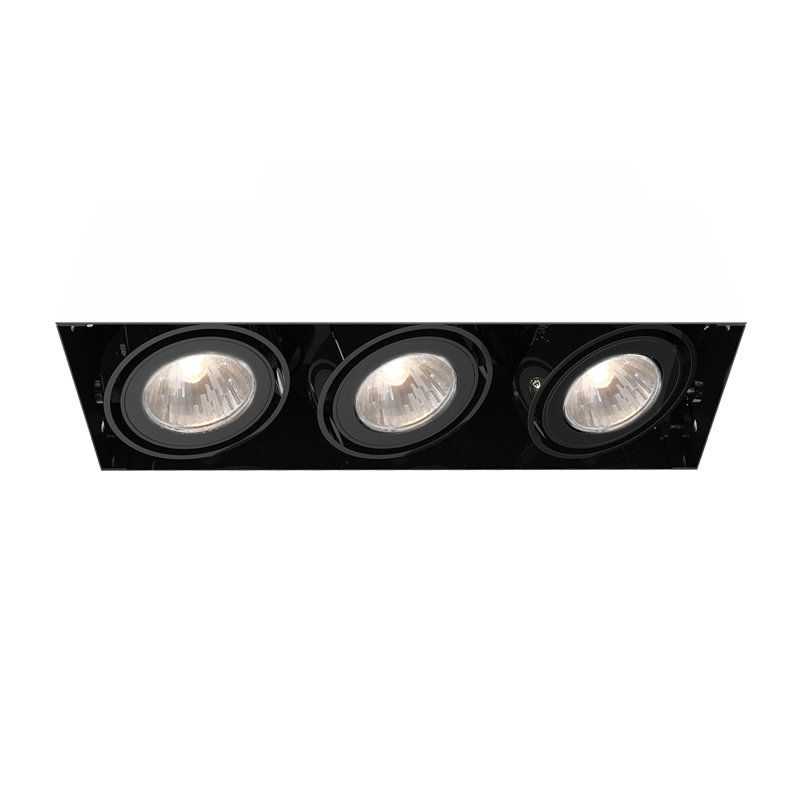 Remodel Recessed Lighting Housing, Black