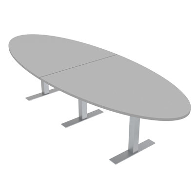 Conference Table with T-Shaped Bases