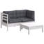 Jaydelin Solid Wood 2 - Person Seating Group with Cushions-1682736194-1682736198