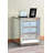 Celestine 3-Drawer Mirrored Nightstand
