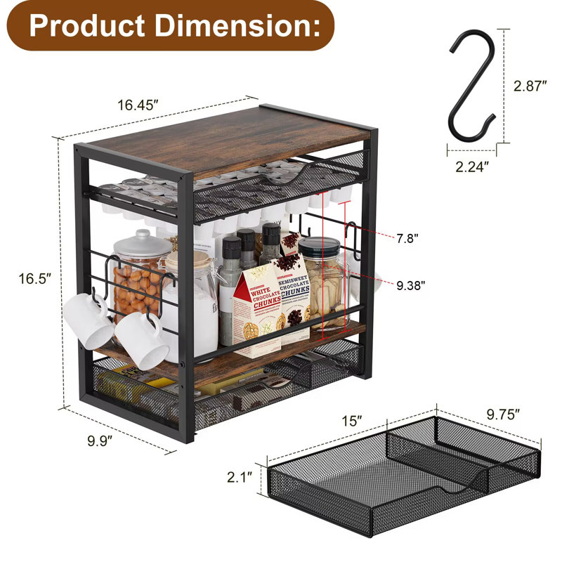 Looife Coffee Pod Storage