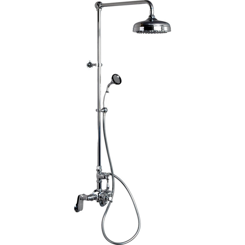 Système de douche thermostatique Sacramento Exposed de Strom Living, Chrome