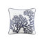 4 Piece Cotton Bedding Navy - Embroidered Coastal Theme, , Machine Washable Seaside Design, Easy To Wash