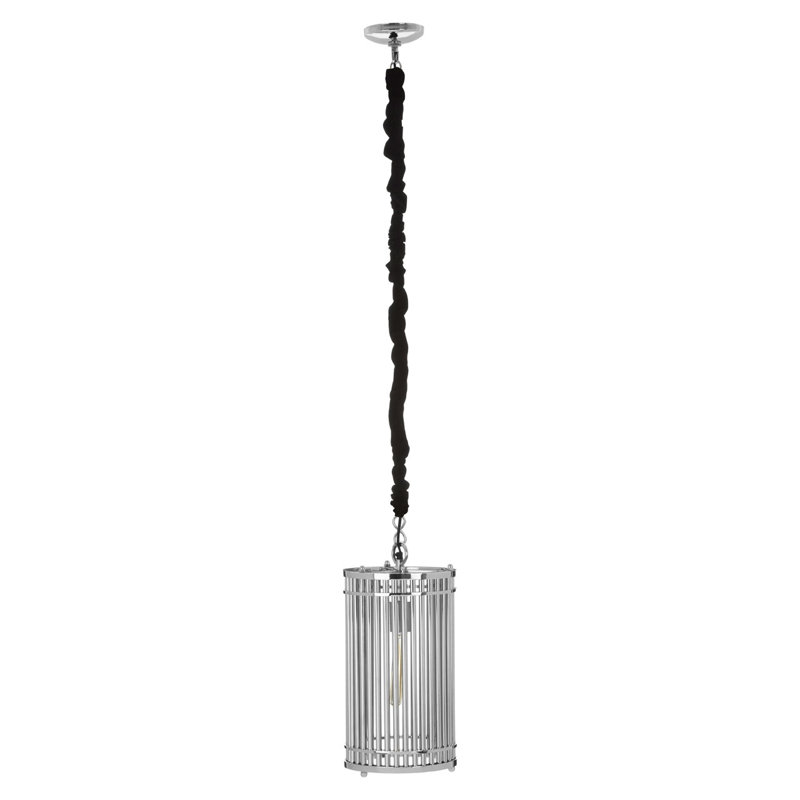 Ricka 1 - Light Silver Lantern Pendant