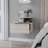 Macadamia 2-Tier Floating Nightstand With Shelf – Stylish And Functional Bedside Table-1583557778
