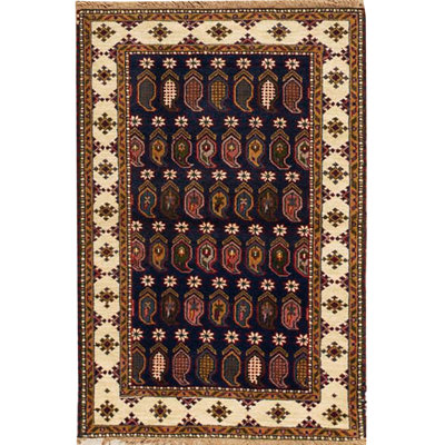 Hand-Knotted High-Quality Brown Area Rug