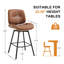 Swivel Upholstered Counter Stool-1482886561