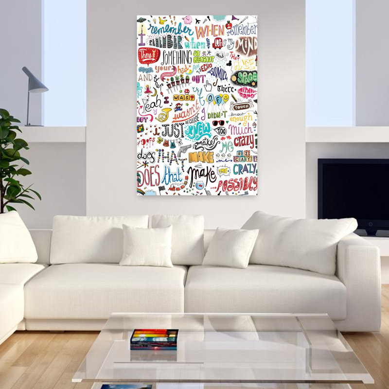 Art contemporain, art mural contemporain, H 48 po x l 32 po