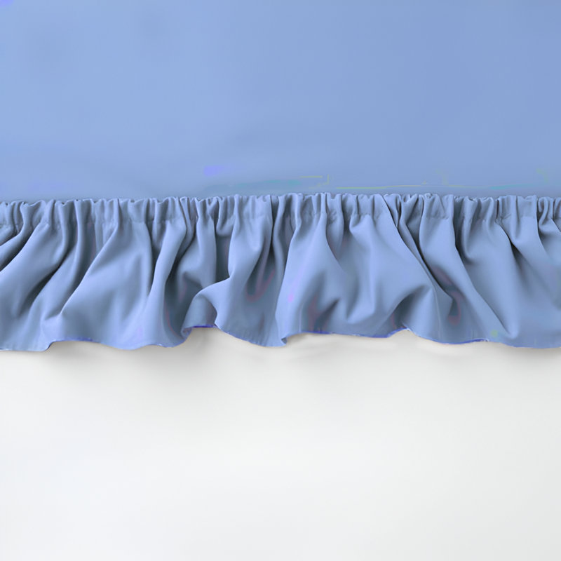 Super Soft Microfiber Deep Pocket Fitted Sheet, Light Blue, Super King (6')