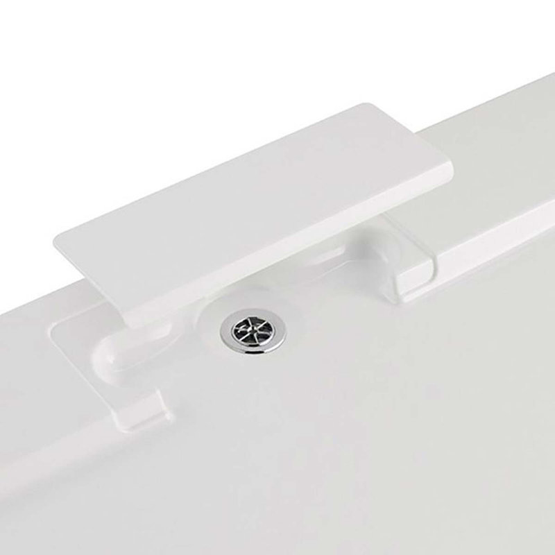  - White, 4.5cm H x 80cm W x 100cm L