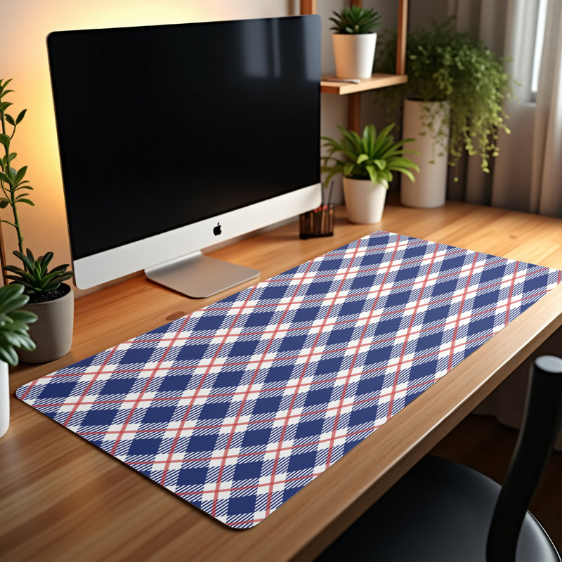 Polyester Desk Pad, 31.5x15.5