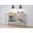 TRINITY EcoStorage NSF Stainless Steel 60 in. W x 24 in. D Utilty Table w/ Adjustable Bottom Shelf