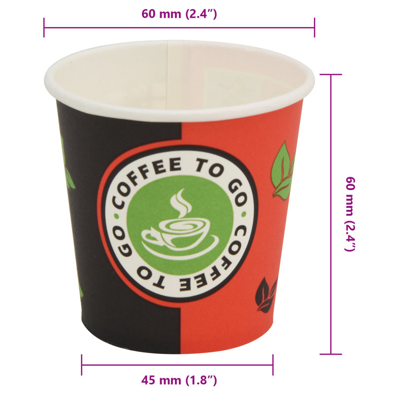 Billy-Dean Paper Espresso Cup, 120 ml