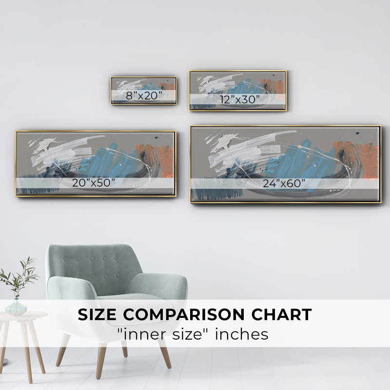 Whimsical Marks I- Framed Canvas