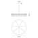 Revolve 42 - Light Dimmable Wagon Wheel Chandelier