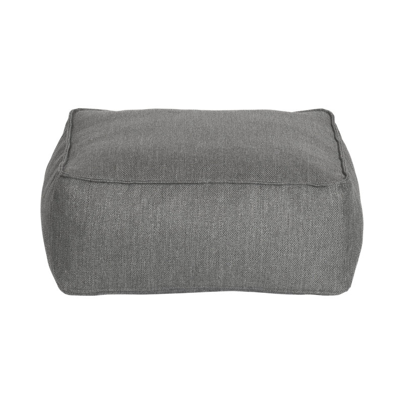Repose-pieds de jardin d'extérieur GROW, Charbon