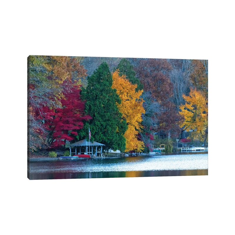 Cupsaw Gazebo by David Gardiner - Gallery-Wrapped Canvas Giclée on Canvas, 8"H x 12"W