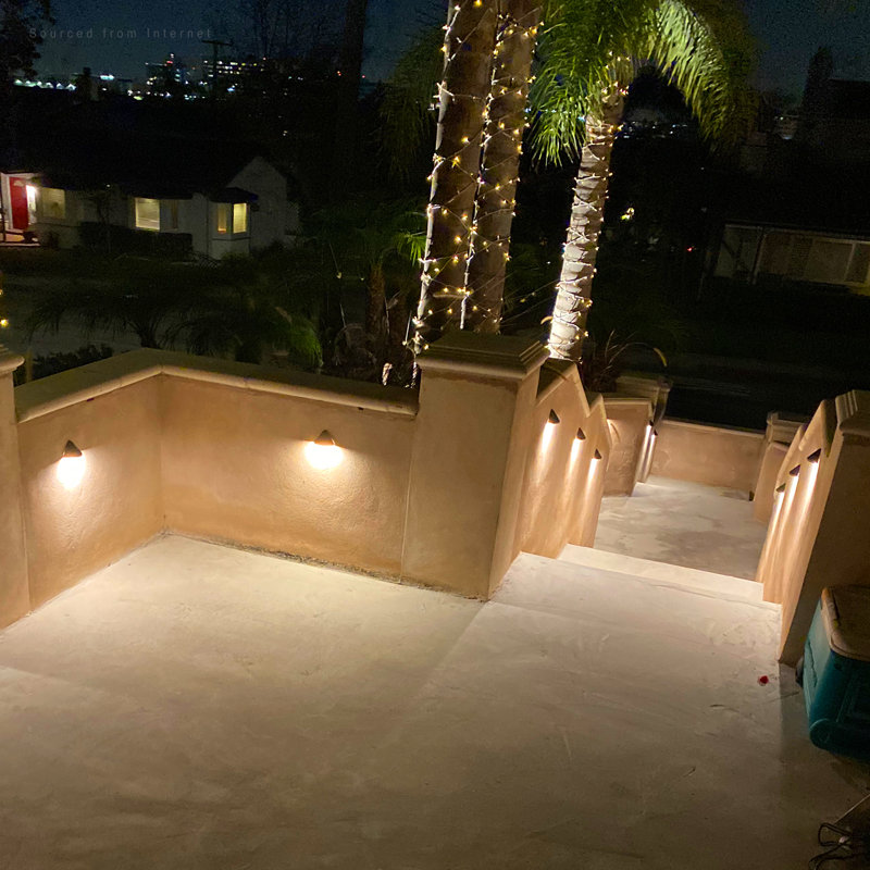 Raffermir Oil Rubbed Bronze Integrated LED Metal Deck Light