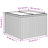 Vidaxl Garden Sofa Set Grey, Dark Grey