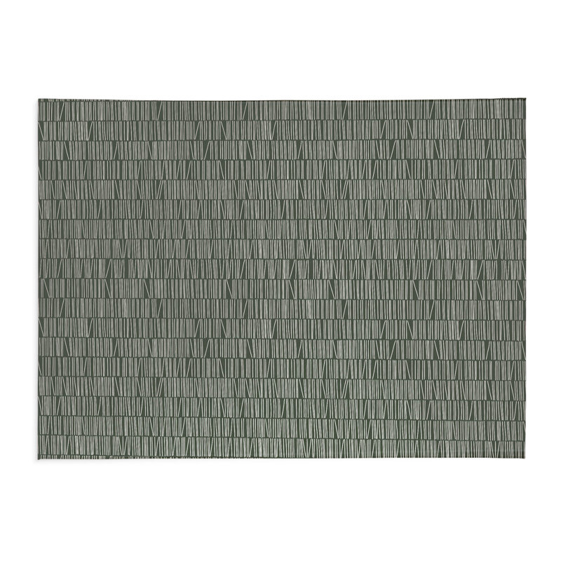 Tapis de bureau léger avec bibliothèque, L 5 pi x L 3 pi, Chimichurri