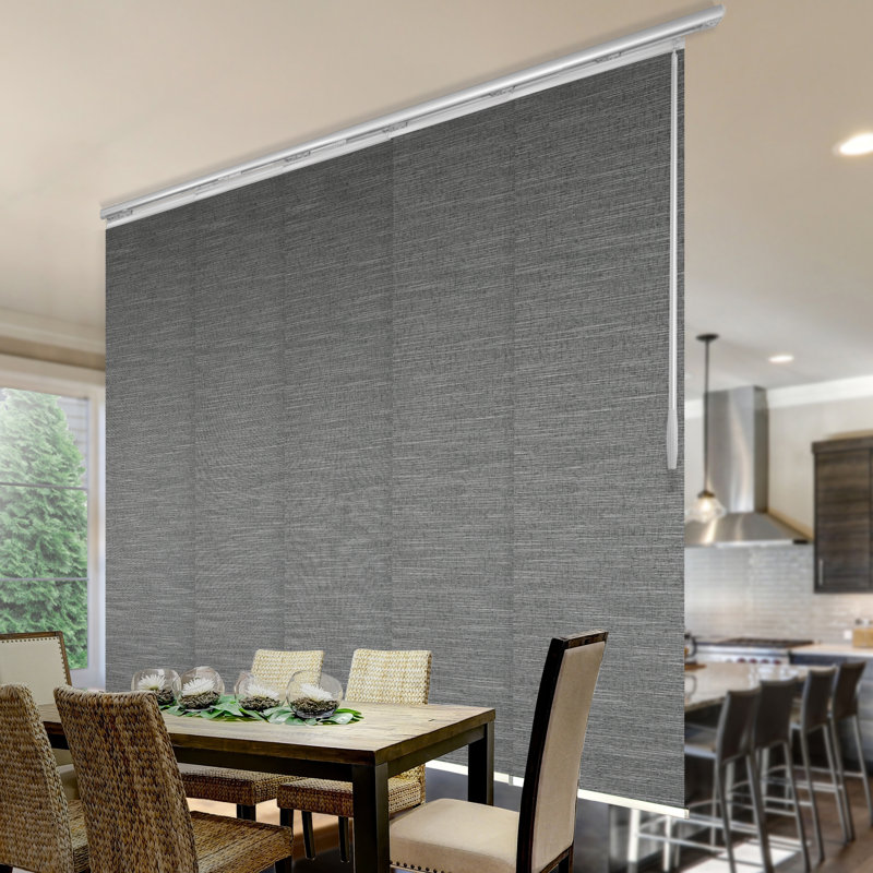 Rail extensible à panneau simple en pin Pine, largeur du panneau: 23,5 po, Blanc, L 110 po x L 94 po
