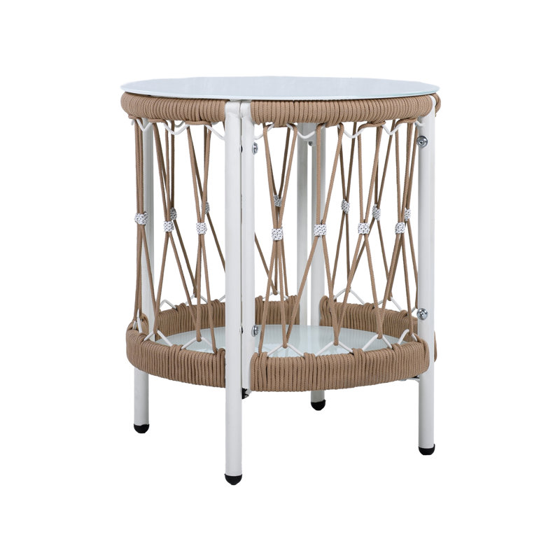 Table d'appoint d'extérieur 17,32 po Bohemian Garden