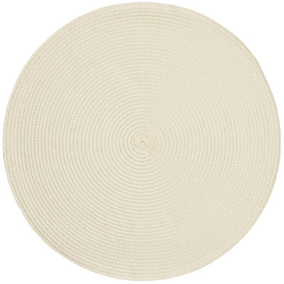 Plastic / Acrylic Round Placemat Set of 4