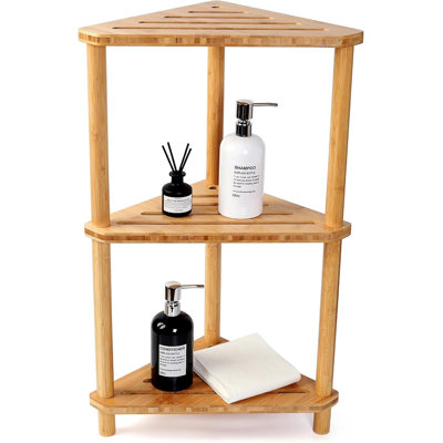 Corner Shelf Shower Caddy Stand 3-Tier