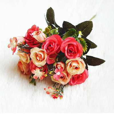 30 cm H Artificial Rose