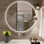 Glass Round Mirror-1516366143