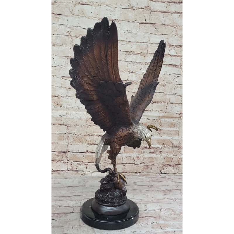 Statue aigle chauve américain Abdja