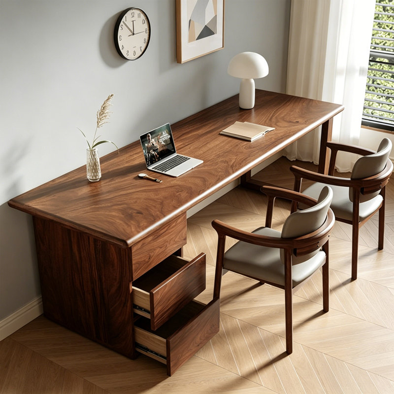 Bureau d'écriture Simple Simple, H 29,52 po x l 62,99 po x P 19,68 po