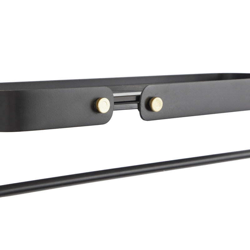 Gibbs Metal Tiered Shelf, 21.20" H x 20.45" W x 6.6" D