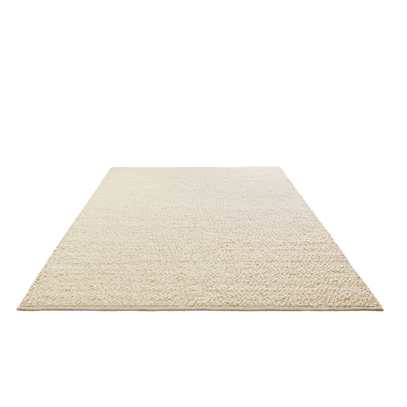 Areena Solid Colour Hand Woven Flatweave Area Rug, Rectangular 130 x 190cm