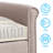 30.7" Upholstered Armchair, Linen Single Seat Sofa with Wooden Frame, Modern Small Space Furniture, Beige-342418324