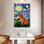 Cocker Spaniel Starry Night-1282965817