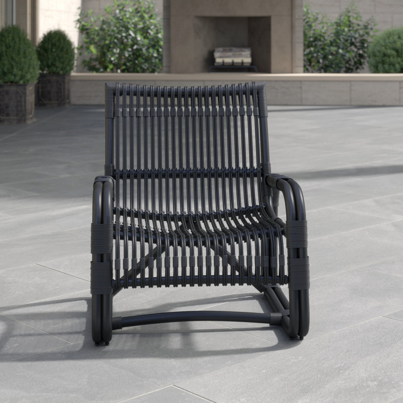 Curve Armchair, Black
