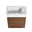 Meuble-lavabo suspendu de 45,7 cm (18 pouces) avec lavabo simple, idéal pour les petites salles de bain - BVB03018BRE-1356540772-1356540827