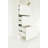 Marsden Modular Wood Closet System With Mirror In White