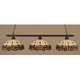 Square Bar/Round Fitter 3-Light Bar