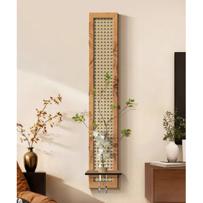 Brown Rectangle Sandstone Wall art