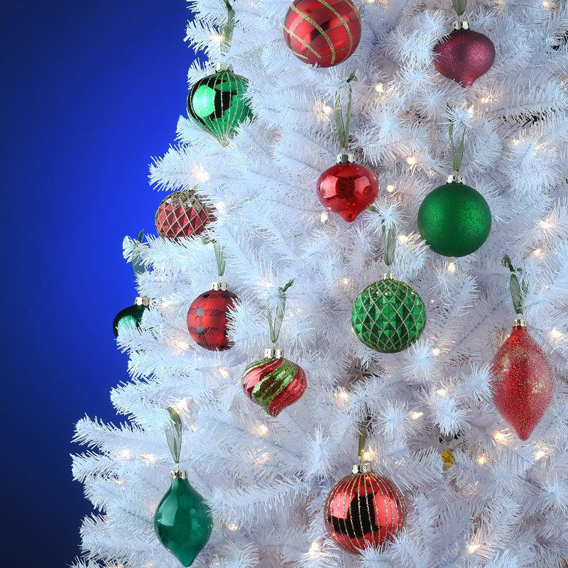 Ensemble de 20 ornements d'arbre de Noël Holiday Aisle®, collection Maison de campagne