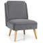 Chaise d'appoint en velours de 23,5 po de largeur-1625208732