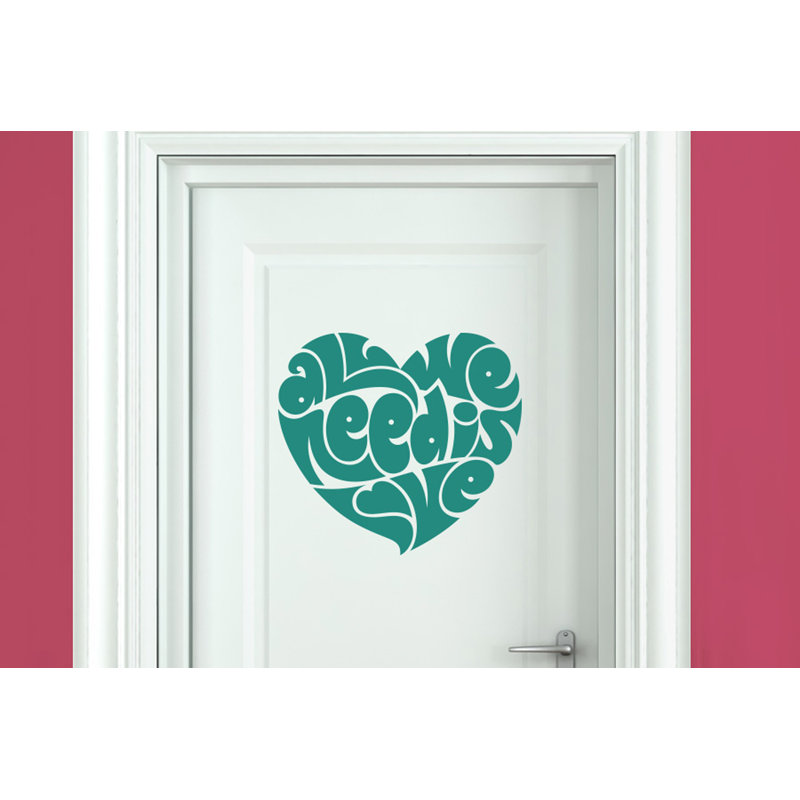 Wall Decal, Aqua Green