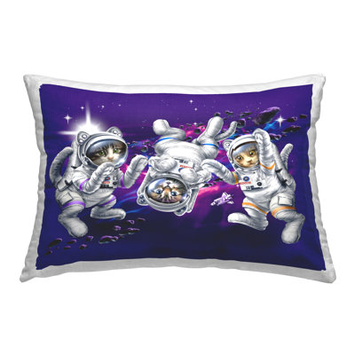 Coussin Kittens in Outer Space