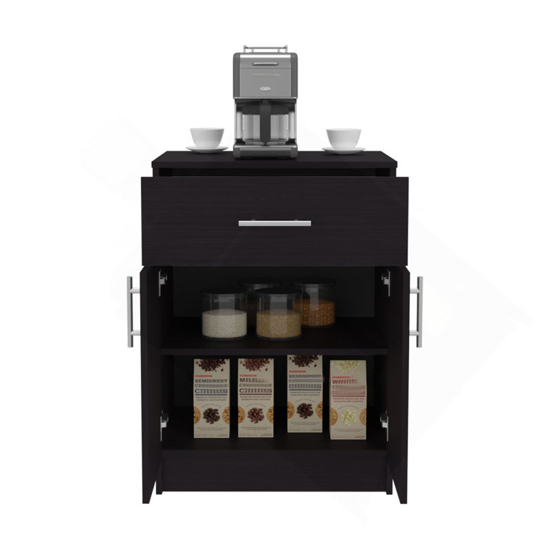 Armoire-garde-manger à un tiroir, deux tablettes intérieures Mayistro
