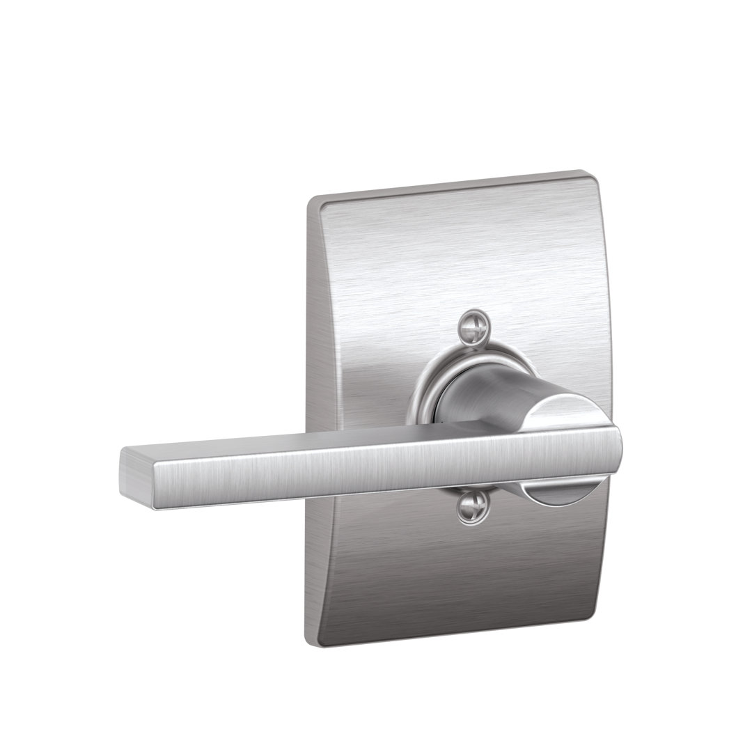Latitude Door Lever with Centrury Rosette Schlage