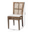 Chaise de salle à manger avec coussin Caysi